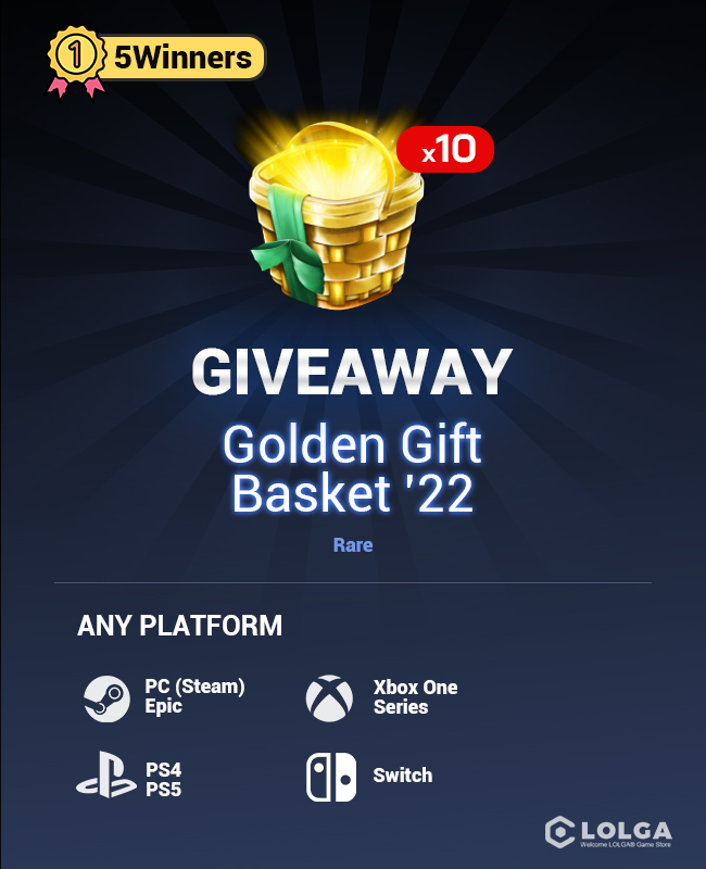 Golden Gift Basket '22 *10 Giveaway